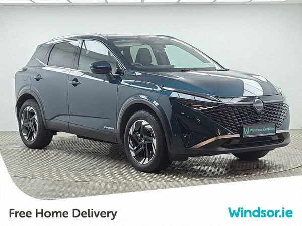 Nissan Qashqai MPV, Petrol Hybrid, 2025, Green