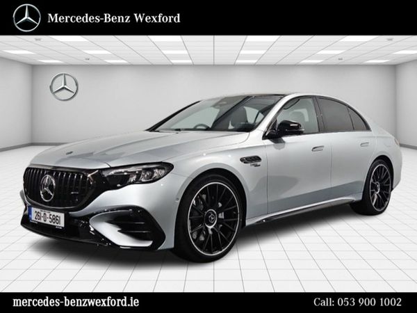 Mercedes-Benz E-Class Saloon, Petrol Plug-in Hybrid, 2026, Silver