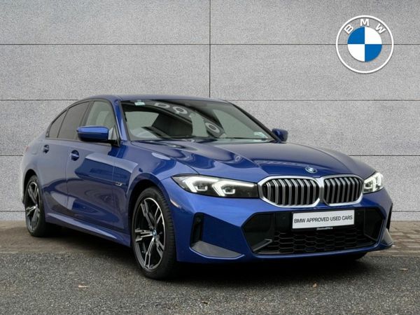BMW 3-Series Saloon, Petrol Plug-in Hybrid, 2023, Blue
