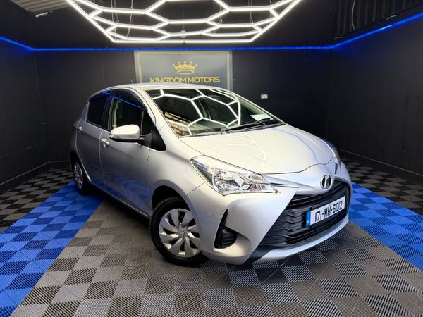 Toyota Vitz Hatchback, Petrol, 2017, Silver