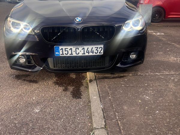 BMW 5-Series Saloon, Diesel, 2015, Black