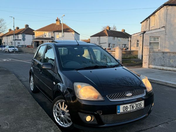 Ford Fiesta Hatchback, Diesel, 2008, Black