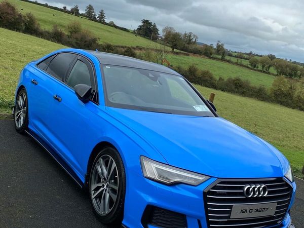 Audi A6 Saloon, Diesel, 2019, Blue