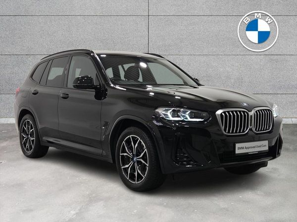 BMW X3 SUV, Petrol Plug-in Hybrid, 2023, Black