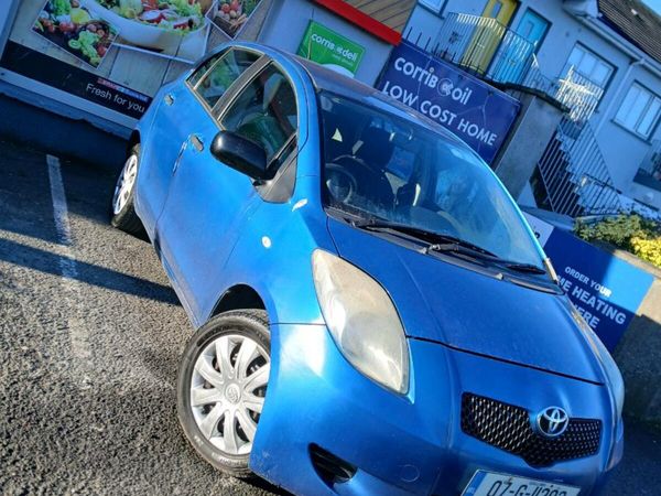 Toyota Yaris Hatchback, Petrol, 2007, Blue