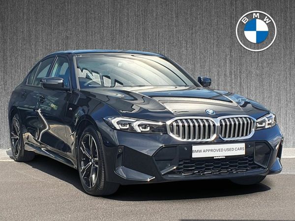 BMW 3-Series Saloon, Petrol Plug-in Hybrid, 2025, Black