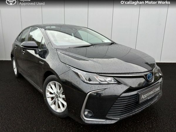 Toyota Corolla Saloon, Petrol Hybrid, 2022, Black