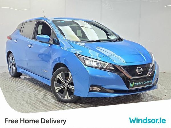 Nissan Leaf Hatchback, Electric, 2021, Blue