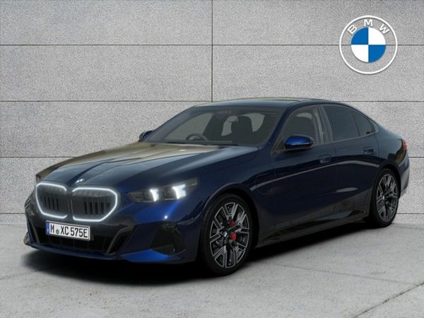 BMW 5-Series Saloon, Petrol Plug-in Hybrid, 2026, Black
