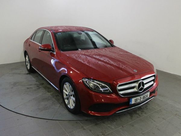 Mercedes-Benz E-Class Saloon, Diesel, 2018, Red