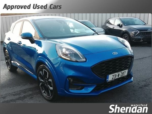 Ford Puma MPV, Petrol Hybrid, 2023, Blue