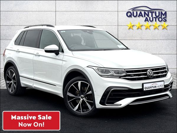 Volkswagen Tiguan SUV, Petrol Plug-in Hybrid, 2023, White