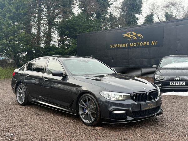 BMW 5-Series Saloon, Diesel, 2017, Grey