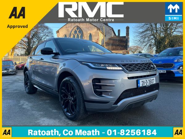 Land Rover Range Rover Evoque SUV, Petrol Plug-in Hybrid, 2021, Grey