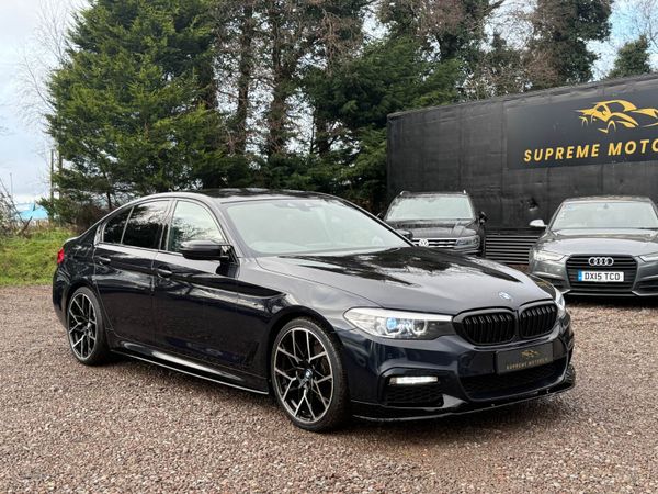 BMW 5-Series Saloon, Diesel, 2017, Black