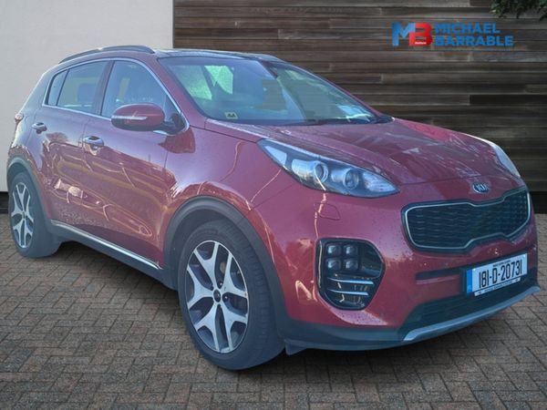 Kia Sportage MPV, Diesel, 2018, Red