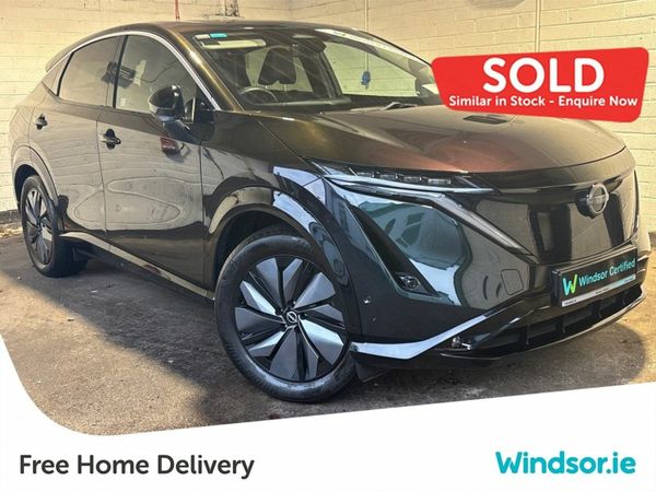 Nissan Ariya MPV, Electric, 2024, Green