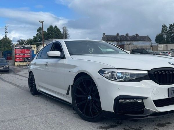BMW 5-Series Saloon, Diesel, 2017, White