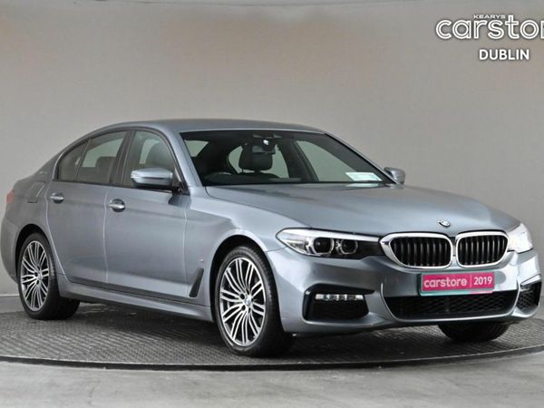 BMW 5-Series Saloon, Petrol Plug-in Hybrid, 2019, Grey
