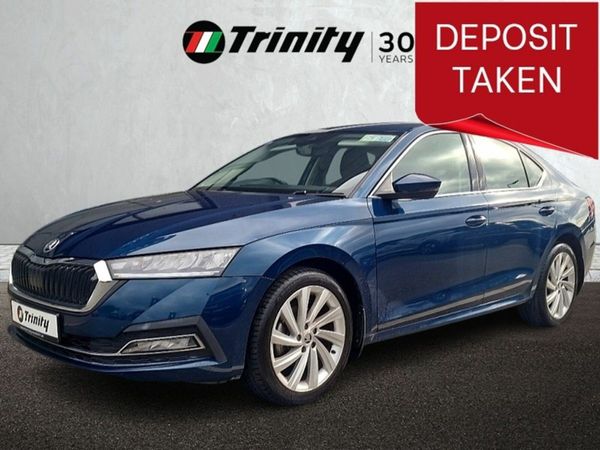 Skoda Octavia Saloon, Petrol, 2023, Blue