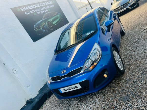 Kia Rio Hatchback, Petrol, 2014, Blue