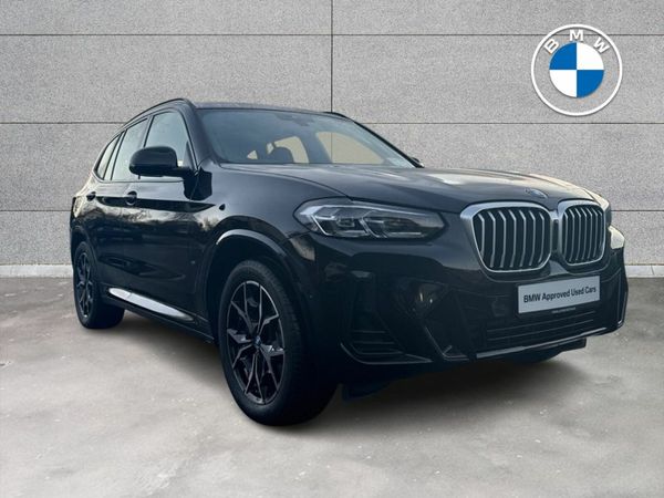 BMW X3 SUV, Petrol Plug-in Hybrid, 2024, Black