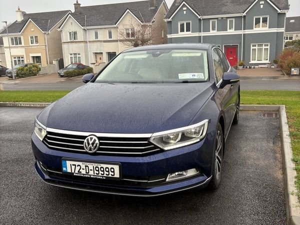 Volkswagen Passat Saloon, Diesel, 2017, Blue