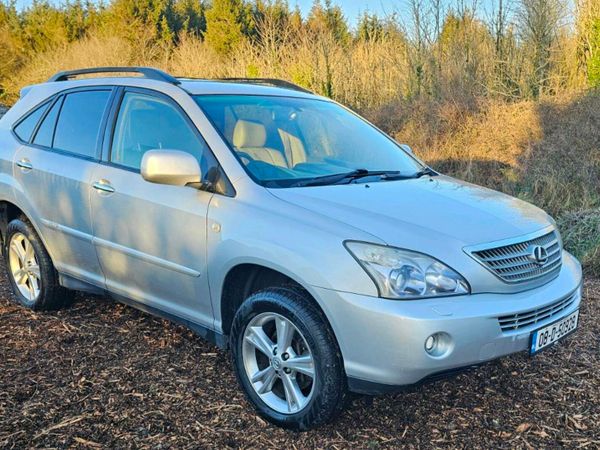 Lexus RX SUV, Petrol Hybrid, 2008, Silver
