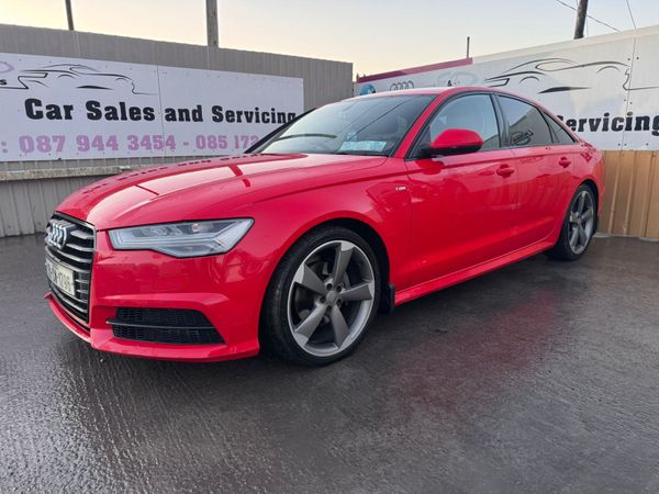 Audi A6 Saloon, Diesel, 2015, Red