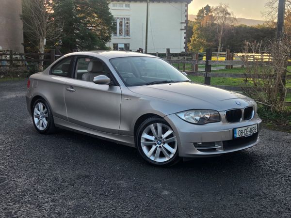 BMW 1-Series Coupe, Diesel, 2008, Silver
