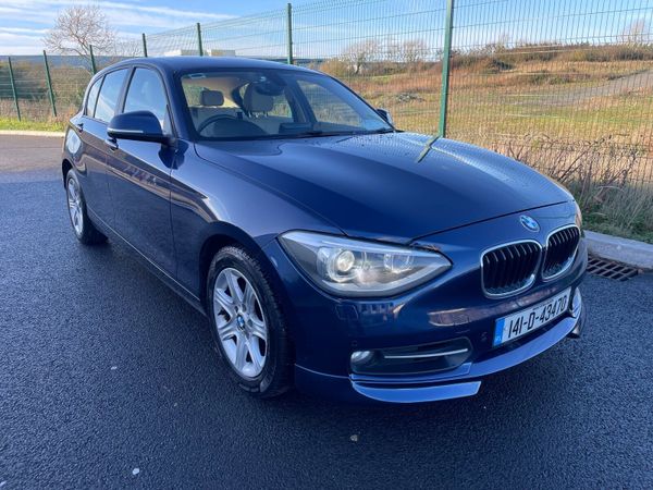 BMW 1-Series Hatchback, Petrol, 2014, Blue