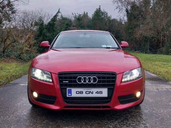Audi A5 Coupe, Diesel, 2008, Red