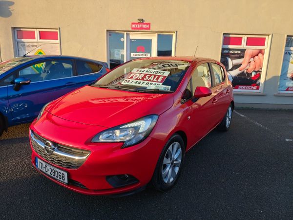 Opel Corsa Hatchback, Petrol, 2017, Red