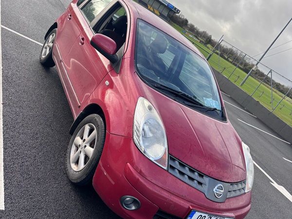 Nissan Note MPV, Petrol, 2008, Red