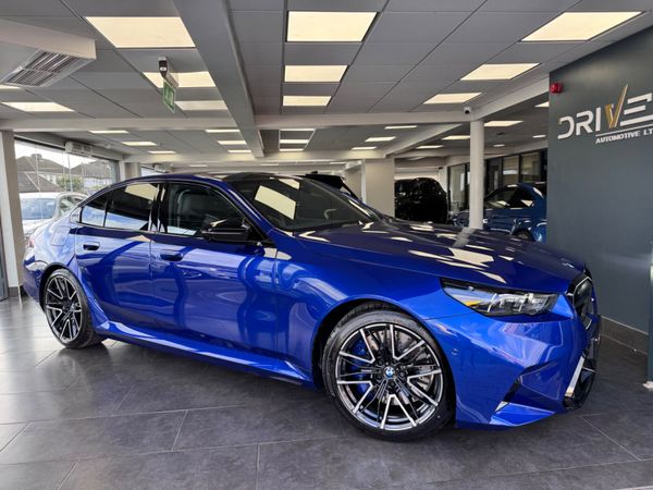 BMW M5 Saloon, Petrol Plug-in Hybrid, 2025, Blue