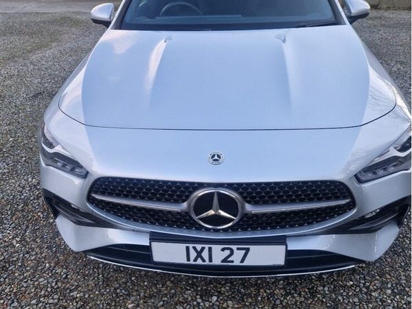 Mercedes-Benz CLA Saloon, Petrol Hybrid, 2025, Silver