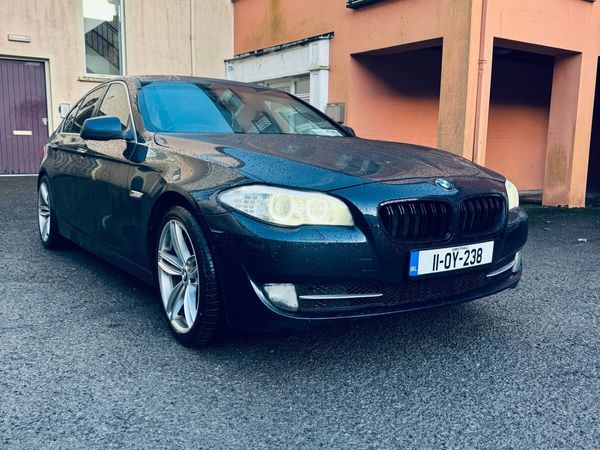 BMW 5-Series Saloon, Diesel, 2011, Blue
