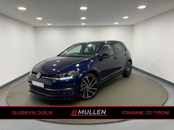 Volkswagen Golf Hatchback, Diesel, 2019, Blue