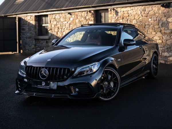 Mercedes-Benz C-Class Coupe, Petrol, 2019, Black