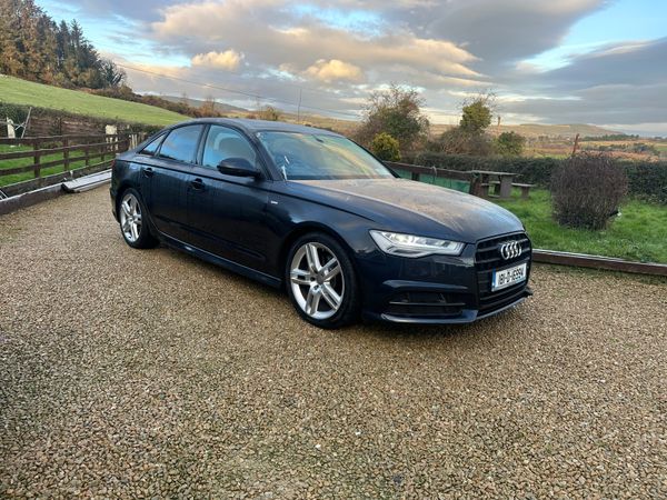 Audi A6 Saloon, Diesel, 2018, Blue