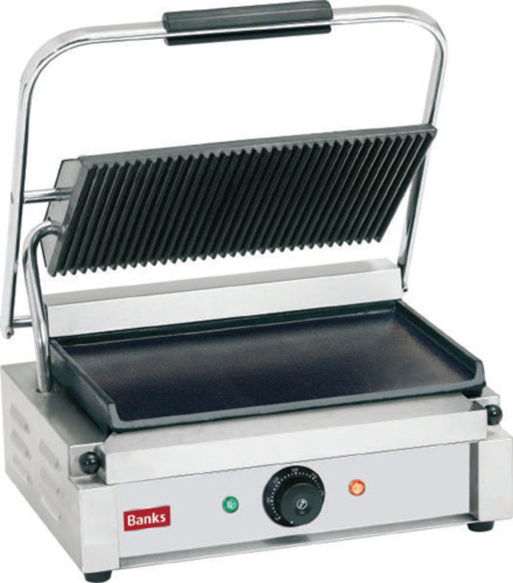 Commercial contact outlet grill