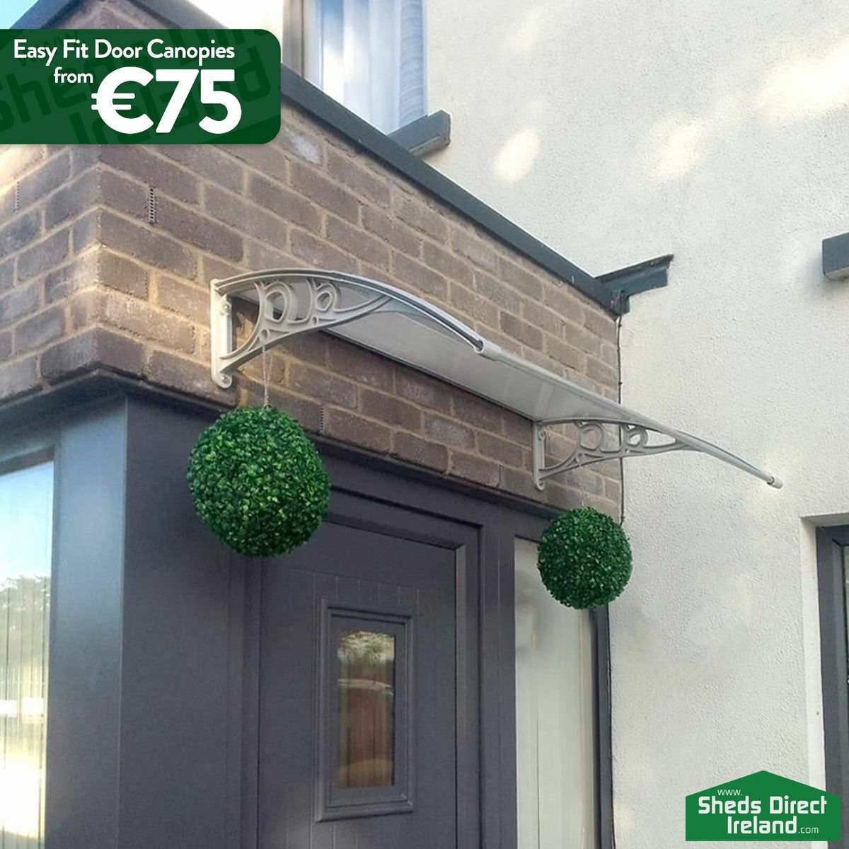 Easy Fit Door Canopy from 75 euro for sale in Co. Dublin for 75