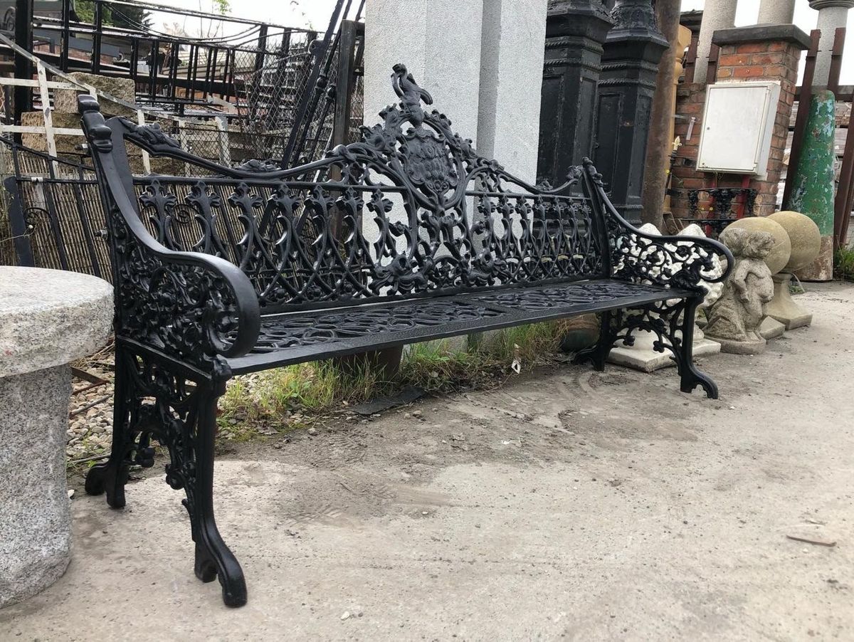 Cast iron bench ends 2024 for sale