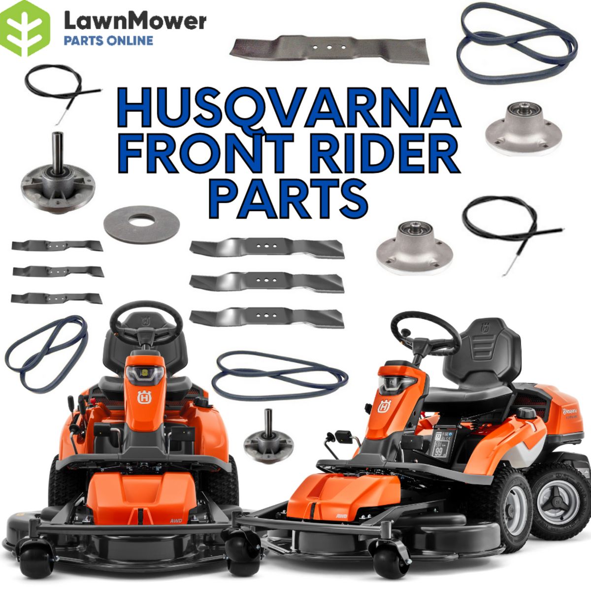 Husqvarna riding 2025 mower blades