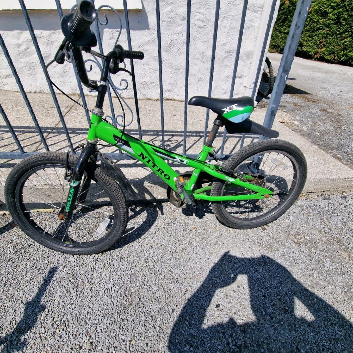 20 inch 2024 nitro green bike