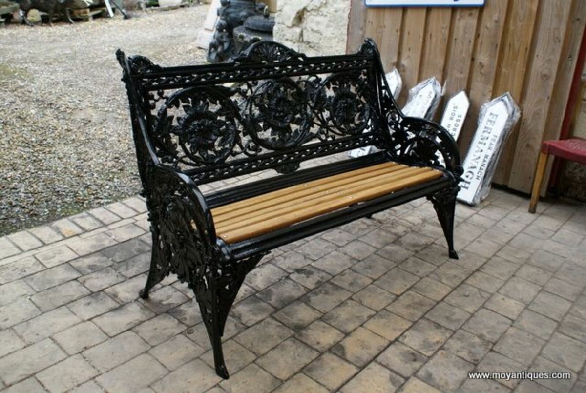 Garden bench on sale done deal