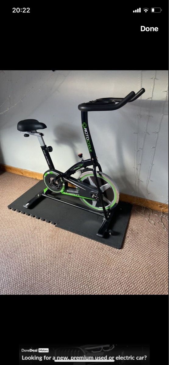 Spin bike for sale in Co. Dublin for 250 on DoneDeal