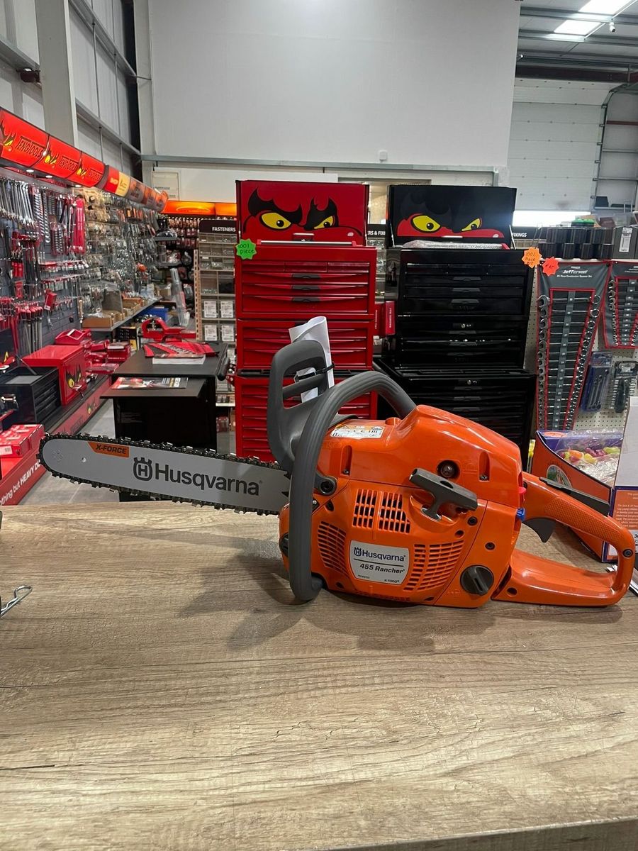 Husqvarna 455 rancher on sale chainsaw for sale