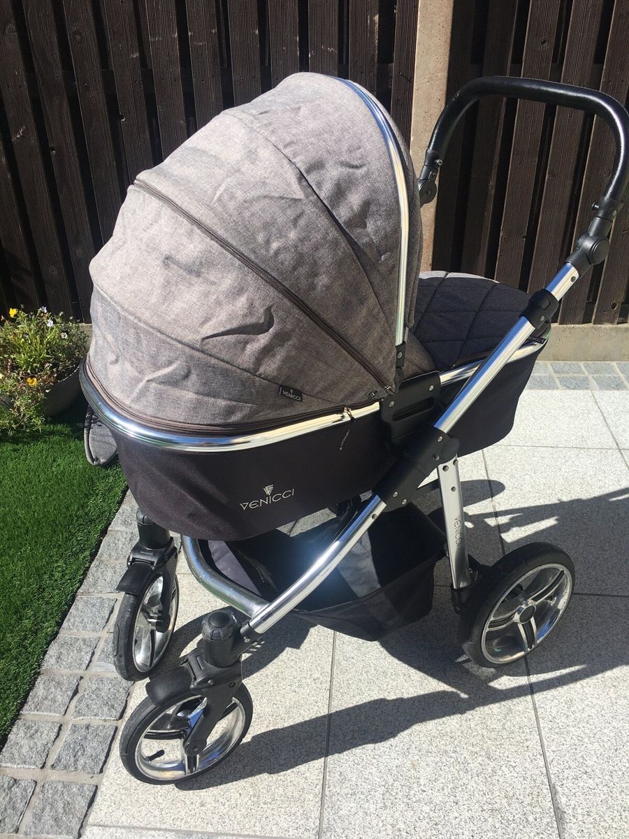 Venicci pram silver clearance spark