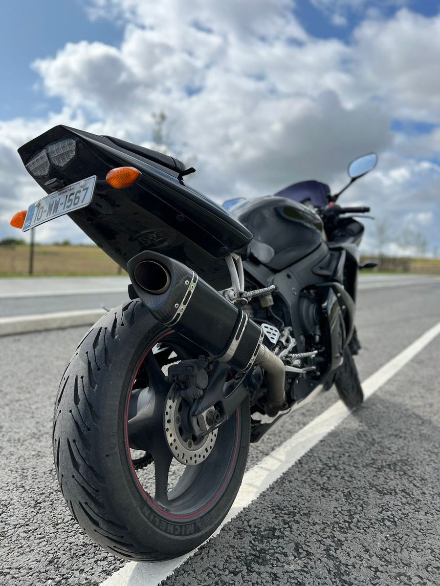 Yamaha r6 deals 2005 black